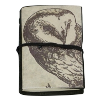 Sarana Notebook Vintage 2 Owls Small