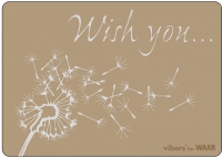 Vibers Wenskaart Wish You...