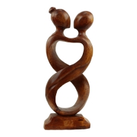 Sarana Wooden Statue Swirl