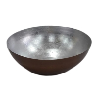 Sarana Bowl Metal Silver Leafing